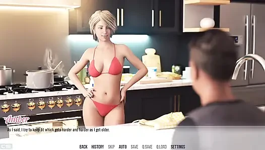 Teen Dylan hot fun with hot milf Amber(Part-1)