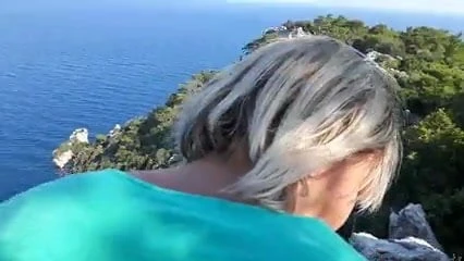 Look at the view, Ill hold you