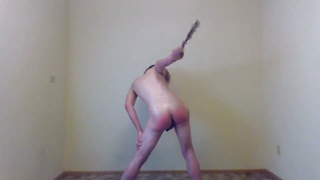 300+ Paddle Strikes to Each of My Transgirl Asscheeks & Own Buttcrack