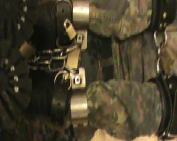 Hogshackled military slave - 1