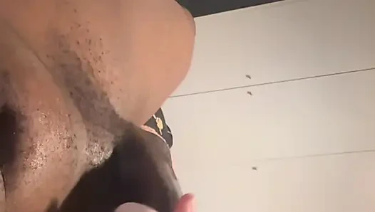 British slut gives her stepbrother a handjob while parents are on vacation