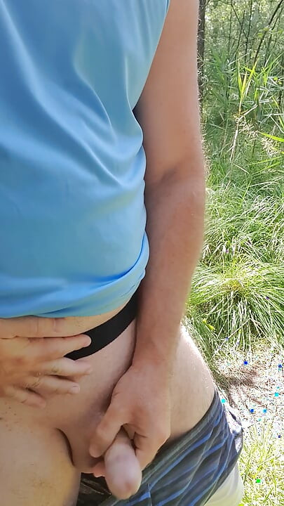 Hosed down in the forest