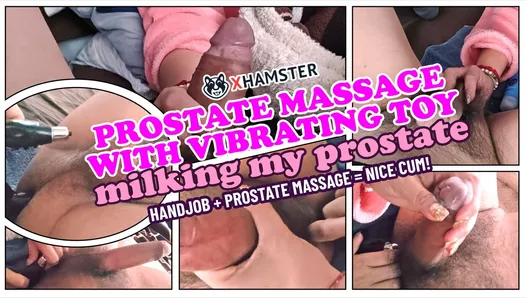 First handjob with prostate massage of 2023