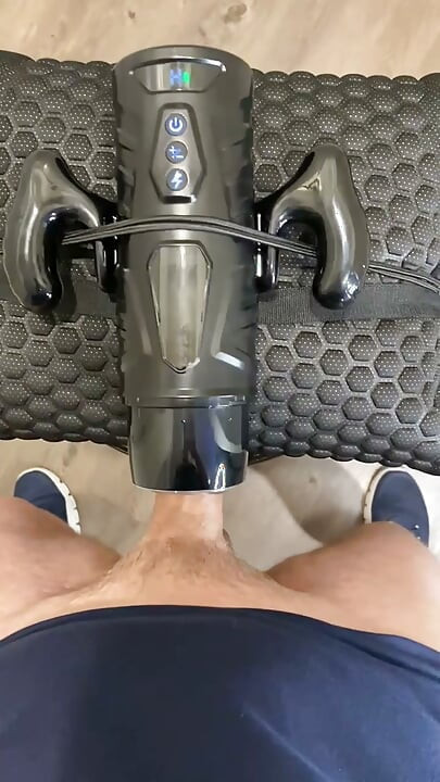 Big Stroker Toy Makes Me Cum Four Times! POV Demo