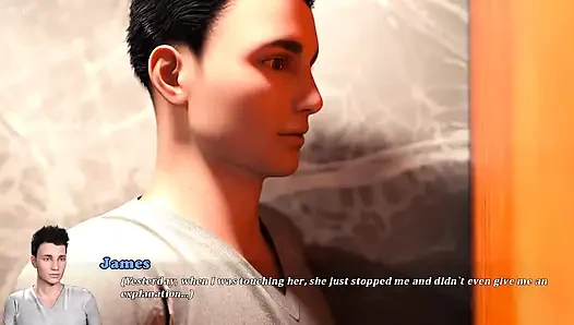 Amnesia: cewek pirang tampan seksi telanjang di toilet s2ep.4