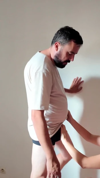 Iconic moment from "FULL VIDEO: Our First Fuck After Breakup"