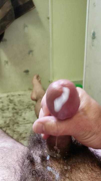 Big cumshot jerk