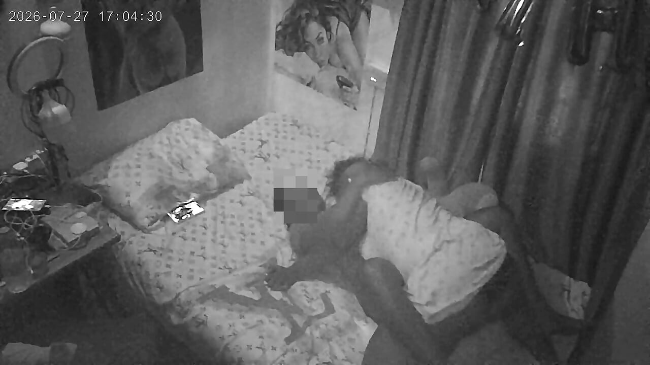 Caught on camera Secretly doing it with her real life best friend