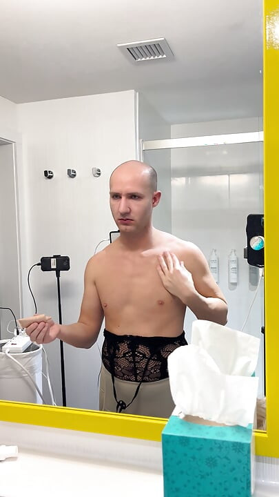 Male to Blonde Beauty Female Makeover Transformation