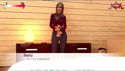 Kehidupan di timur tengah #10 - banu bermain dengan dirinya sendiri di tempat tidur