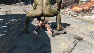 Fallout 4 Elie Supermutants ambush