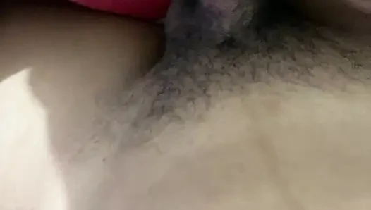 in the mouth of a beautiful hijab girl