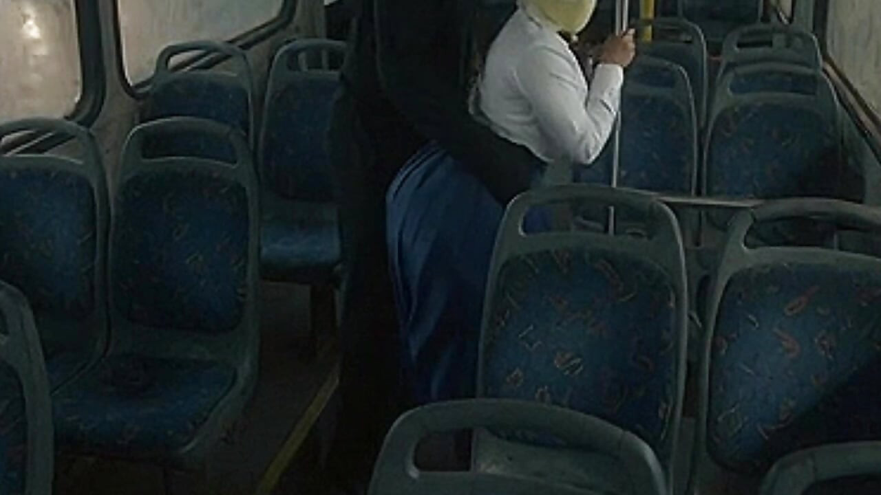 Petite Schoolgirl Pressed by Masked Man in Bedroom