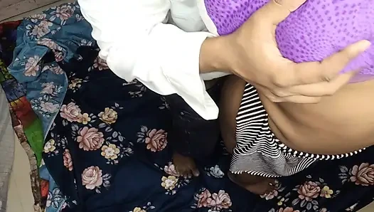 Gujarati gelinini yeni bir yatak yaparak siktim