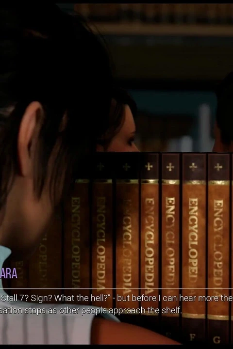 克罗夫特冒险游戏恶搞 第四集 拉拉发现图书管理员的迷你裙里没穿内裤!