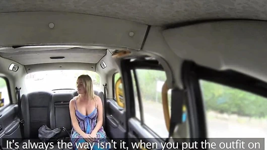 Fake Taxi Step Mum with big natural tits gets big british cock