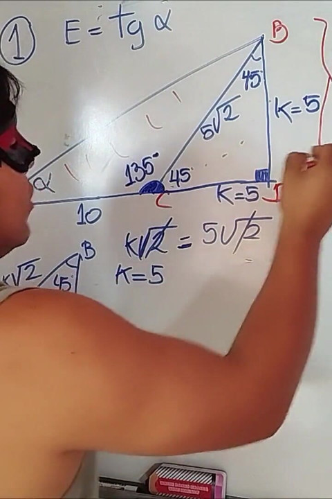 Trigonometria: Triângulos Notáveis - Exercício 1
