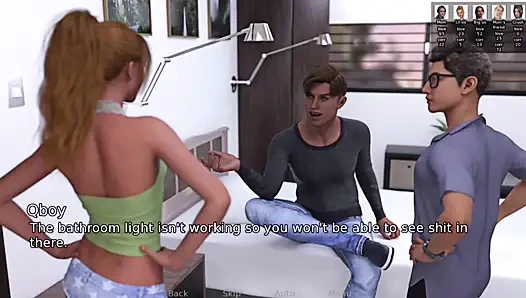 Ateşli teşhirci üvey kız kardeş - zenci evi - e05