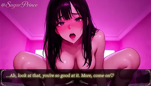 All Night with My Longtime Crush - Cumming Inside Her Submissive Pussy at a Hotel