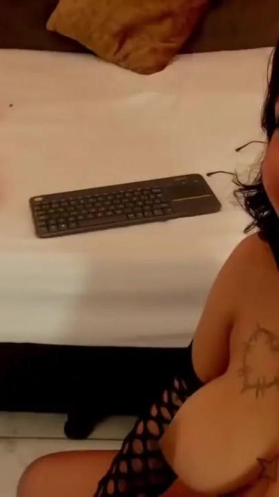 Petite Latina gives her boyfriend a wet blowjob in POV and then gets fucked. | Clip 1