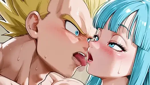 Vegeta (ssj) x maron (db)