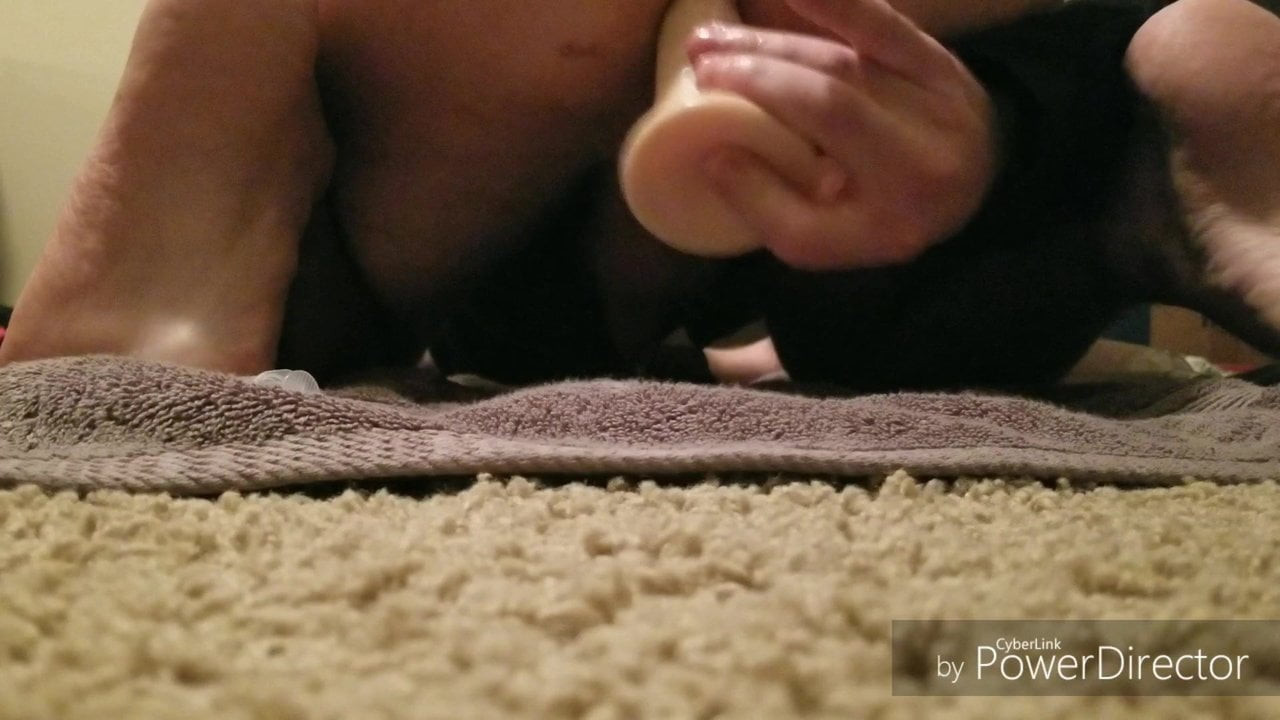 Fucking my ass with a dildo
