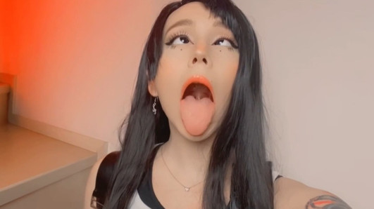 Calda compilazione di ahegao con alicebong