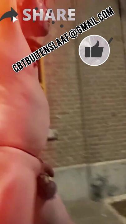 Nude walk on trainstations