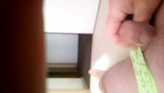 cumming ile benim külot üzerinde