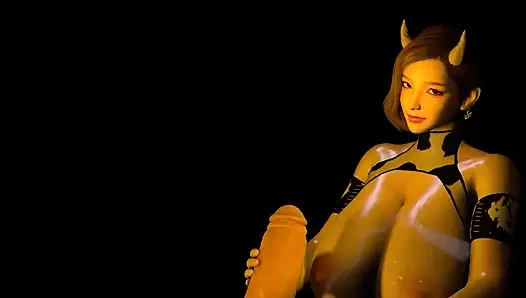 Toket semok cewek ini dientot habis-habisan sama kontol besar sampai toket besarnya menganga lebar