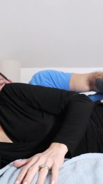 Key moment from "Boy sneaks into my friends bed - Leaving her creampied"