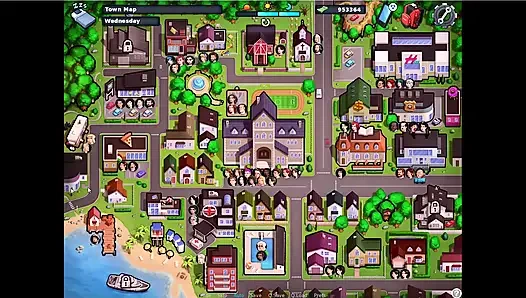 Summertime saga - Johannes fickte Aqua ins wasser ... Johannes spielte spin the bottel wieder mit den damen