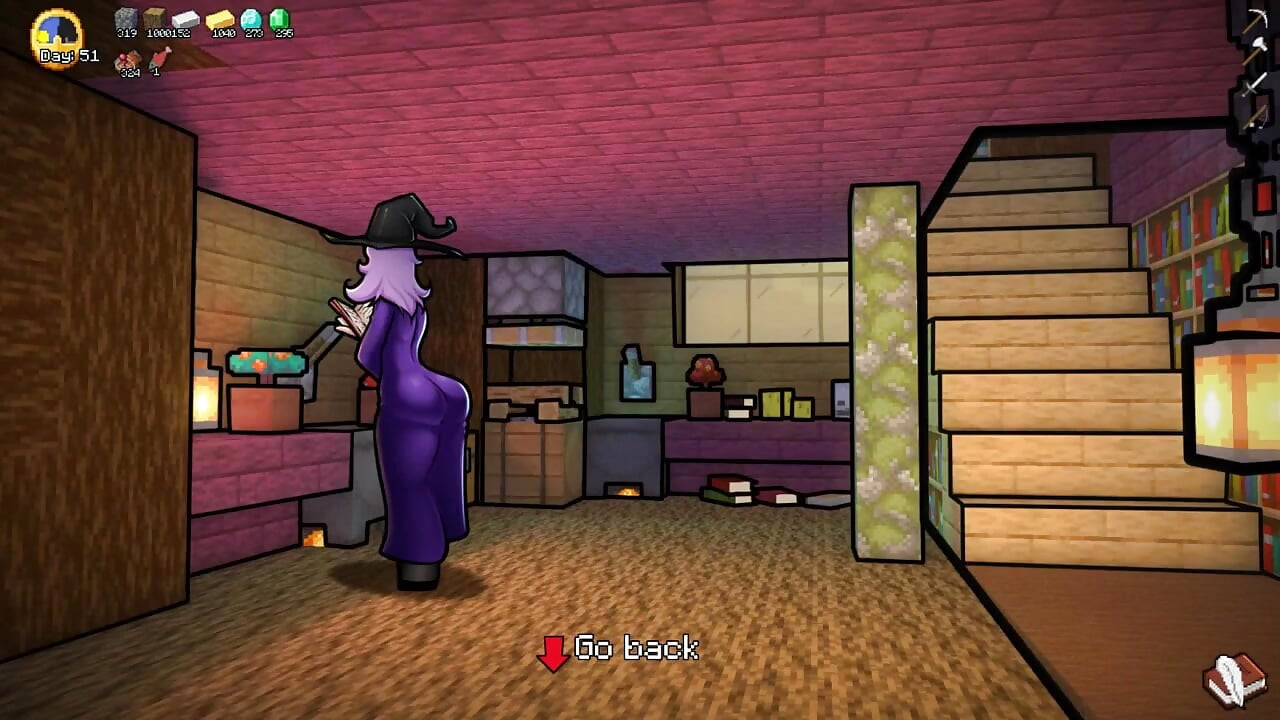 Minecraft Horny Craft - Part 16 - Horny Witch Blowjob by Loveskysanhentai