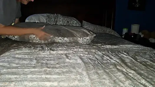 I fuck and cum deep inside her ass while she screams and begs for it to end