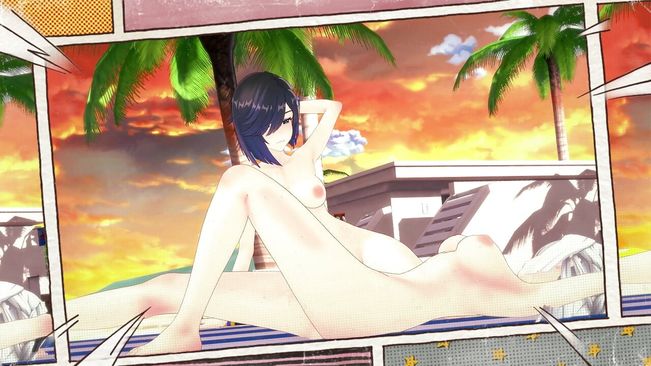 Yelan x Shenhe beach time ! (genshin impact)