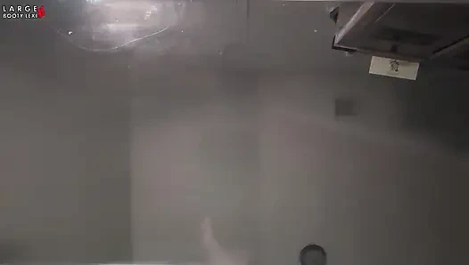 Buttplug Anprobe an klarem sitz pOV