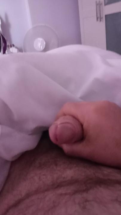 Early morning wank.