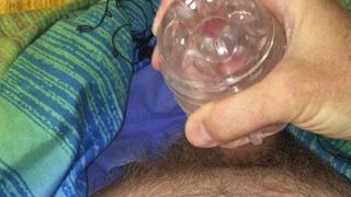 Искусственный оргазм с большой порцией спермы