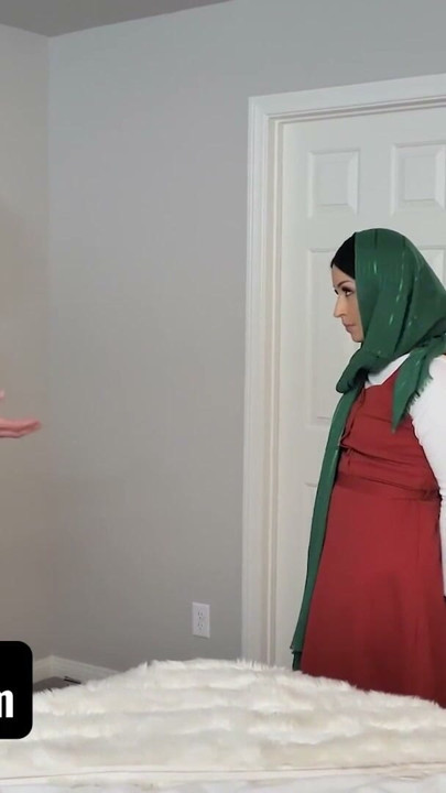 Hijab Hookup - Middle Eastern Exchange Student gets Her Tight Twat Drilled Deep By Her Foster Stepdad | Clip 1
