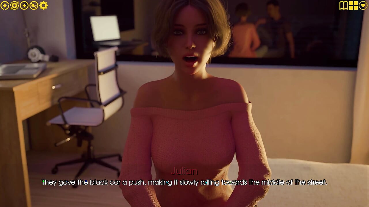 Keseronokan saya 40 - Julian Fantasizes Mengenai Julia Bogel Bersenam