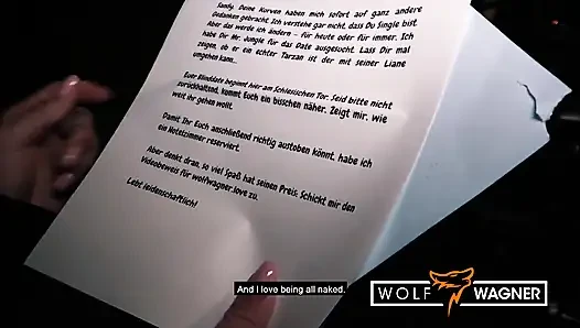 FitXXXSandy трахает ее свидание вслепую Tarzan WOLF WAGNER