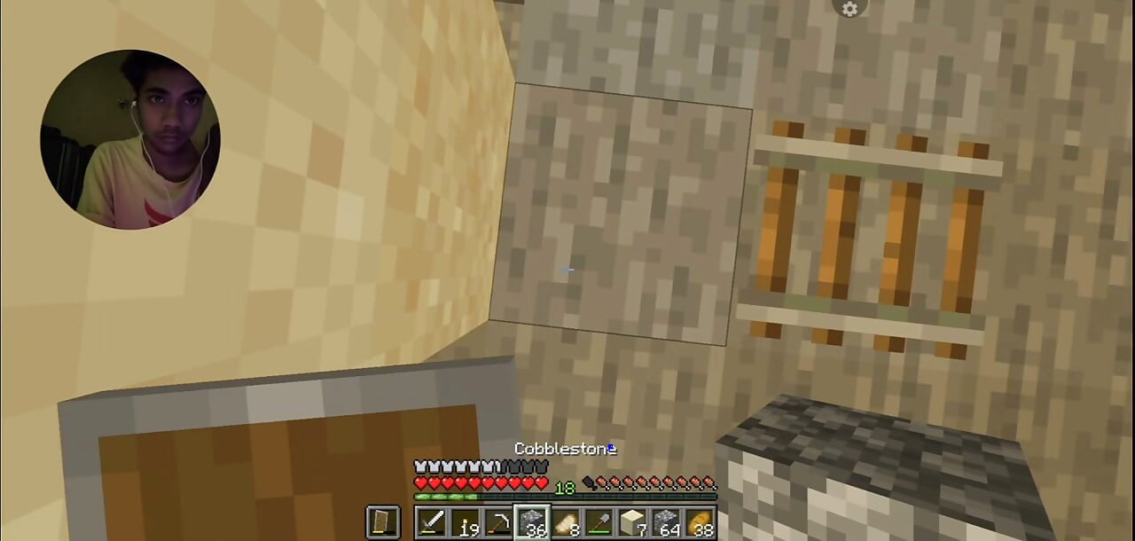 Mining Session in Minecraft Chest And Treasure