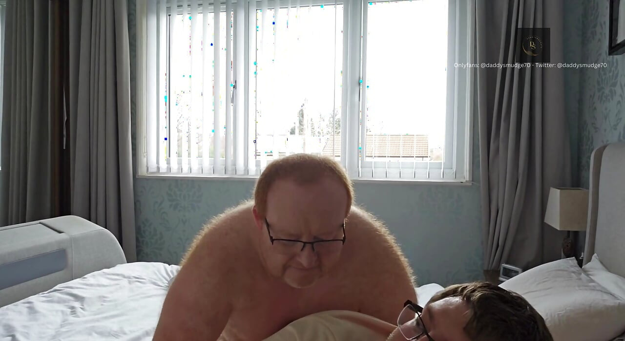 Daddy Fucks Boy on Bed