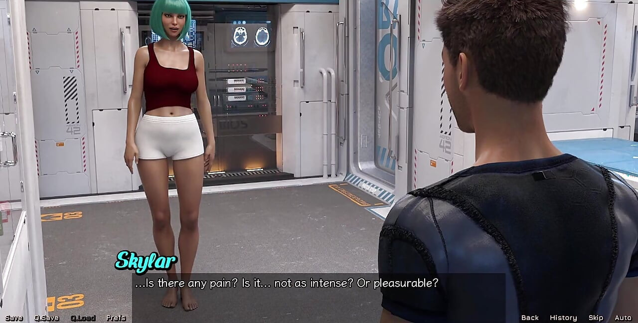 Stranded in Space - Checking on the Hot Big Tits Doctor