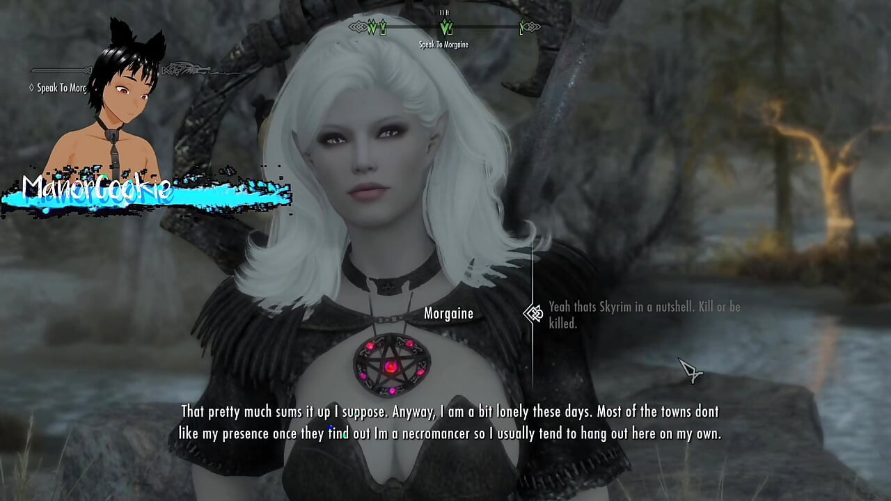 Skyrim B and L mod - Finding Morgaine and helping our her sexual needs