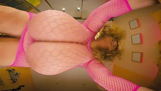 Milf bouncing her huge tits just on your face