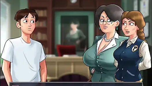 Watch me Fuck Mermaid as the Principal punishes me for my naughty dreams in Summertime Saga