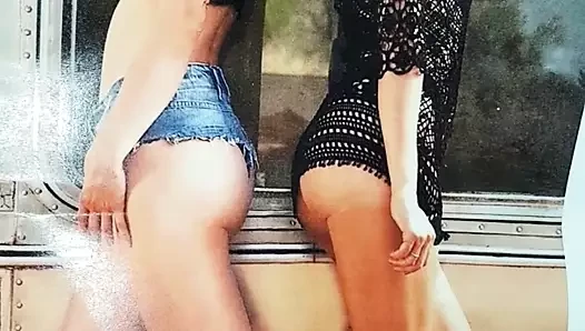 Romy und Claudelle vollgepisst