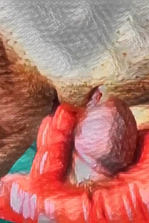 XXX Cartoon. My Housekeeper Helps Me with My Handjob. Cumming on Her Big Clit and Her Red Panties.