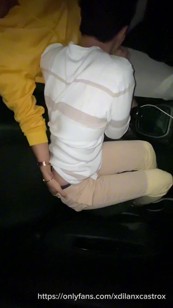 Epic moment from "cruising stranger uber straight picks up beautiful young college student on the road fucks bareback in"